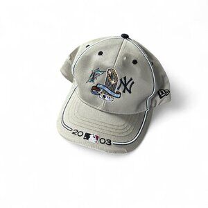 vintage New Era MLB baseball cap 2003 World Series the New York Yankees marlins